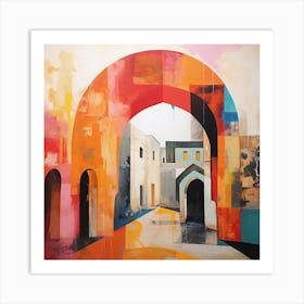 Archways 4 Art Print