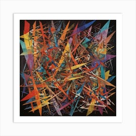 Abstract Painting 432 Art Print