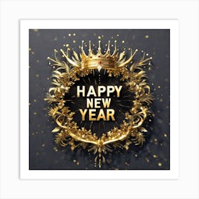 Happy New Year 139 Art Print