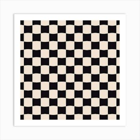 Checkered Pattern 3 Art Print