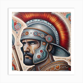 Spartan Warrior 4 Art Print