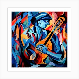 Acoustic Guitar 15 Art Print