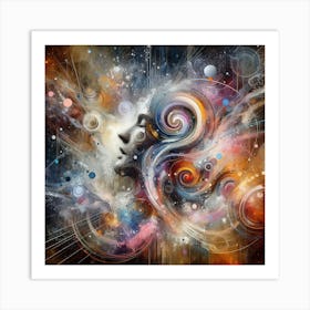 Creative world Art Print