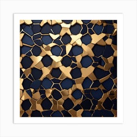 Mosaic pattern 5 Art Print