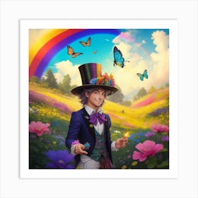 A World Of Whimsy And Curiosity An Eccentric Art Print