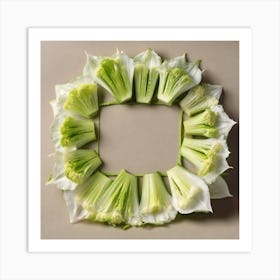 Calla Lily Wreath Art Print