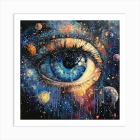 Eye Of The Universe Art 3 Art Print