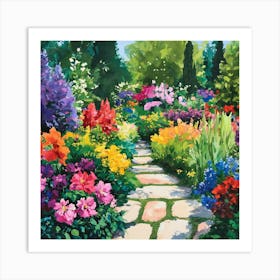 Garden Path Art Print