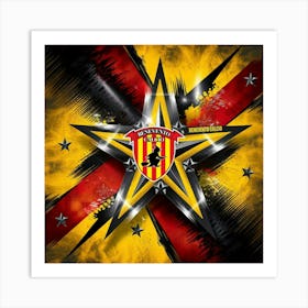 Benevento Calcio Logo Wall Art 11 Art Print