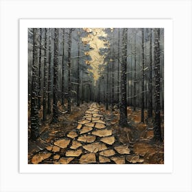 Path In The Woods Art Print