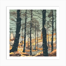 An Autumn Adventure  Art Print