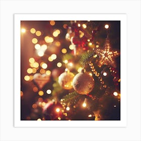 Christmas Tree Art Print