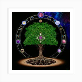 Yggdrasil  Art Print