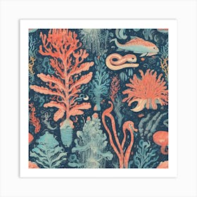 Coral Reefs Art Print