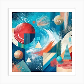 Abstract Painting 190 Art Print