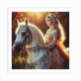 beautiful lady70 Art Print