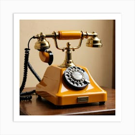 Timeless Vintage Telephone Art Print