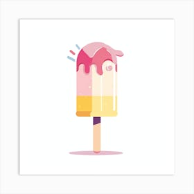 Ice Cream Popsicle 2 Art Print