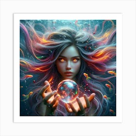 Mermaid 44 Art Print