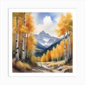 Aspen Grove Art Print