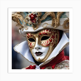 Carnival Mask 1 Art Print