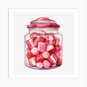 Candy Jar 10 Art Print