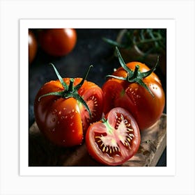 Tomatoes Art Print