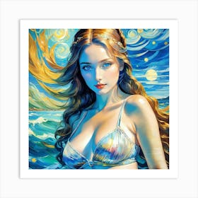 Mermaidggh Art Print