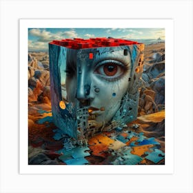 Jigsaw Puzzle Art Print