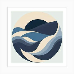 Ocean Waves Art Print