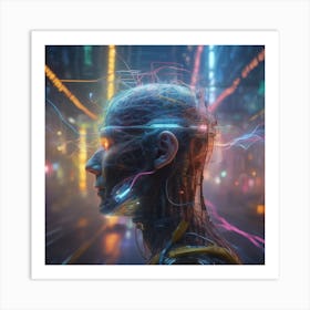 Cyborg 137 Art Print