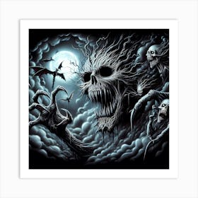 Skulls And Skeletons 2 Art Print