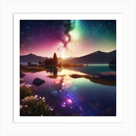 Milky Way 17 Art Print