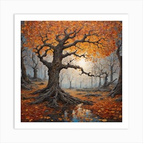 Autumn Tree Art Print