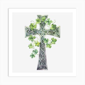 Celtic Cross 4 Art Print