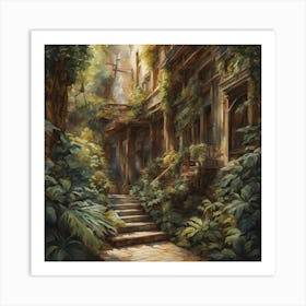 House In The Forest Art Print