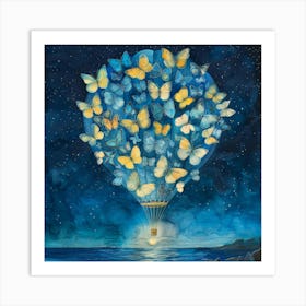 Hot Air Balloon Art Print