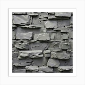 Stone Wall 1 Art Print