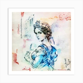 Elizabeth I Art Print