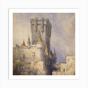 Castle In France Art Print