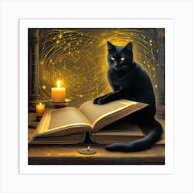 Book Of Spells Art Print