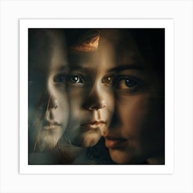 Portrait Of A Child Art Print