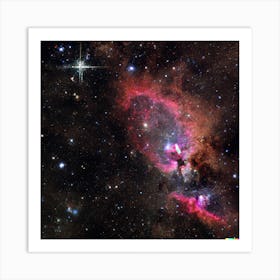 Carina nebula 1 Art Print