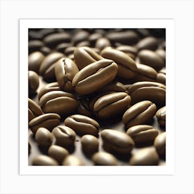 Coffee Beans 380 Art Print