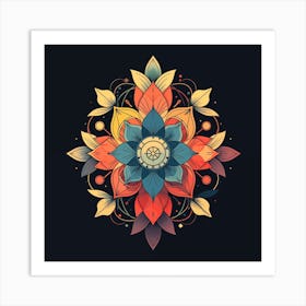 Mandala Art Print