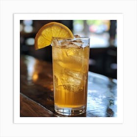 Iced Tea Art Print