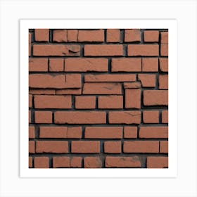 Brick Wall 20 Art Print