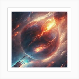 Space - Space Stock Videos & Royalty-Free Footage Art Print