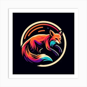 Fox Logo 1 Art Print