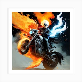 Ghost Rider 1 Art Print